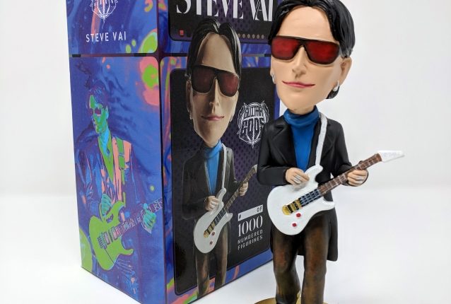 STEVE VAI: Limited-Edition Bobblehead Available From GUITAR GODS