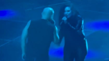 Watch: DISTURBED Performs ‘Don’t Tell Me’ Live For First Time With PLUSH’s MORIAH FORMICA